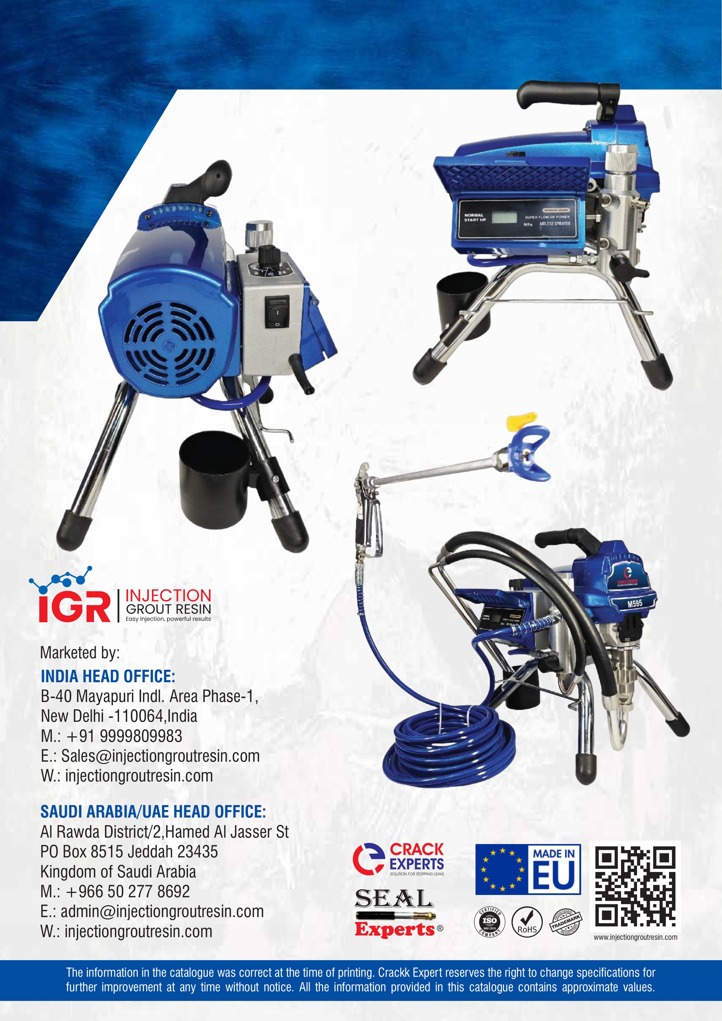 Airless Paint Sprayer - Model 595 - detail 6