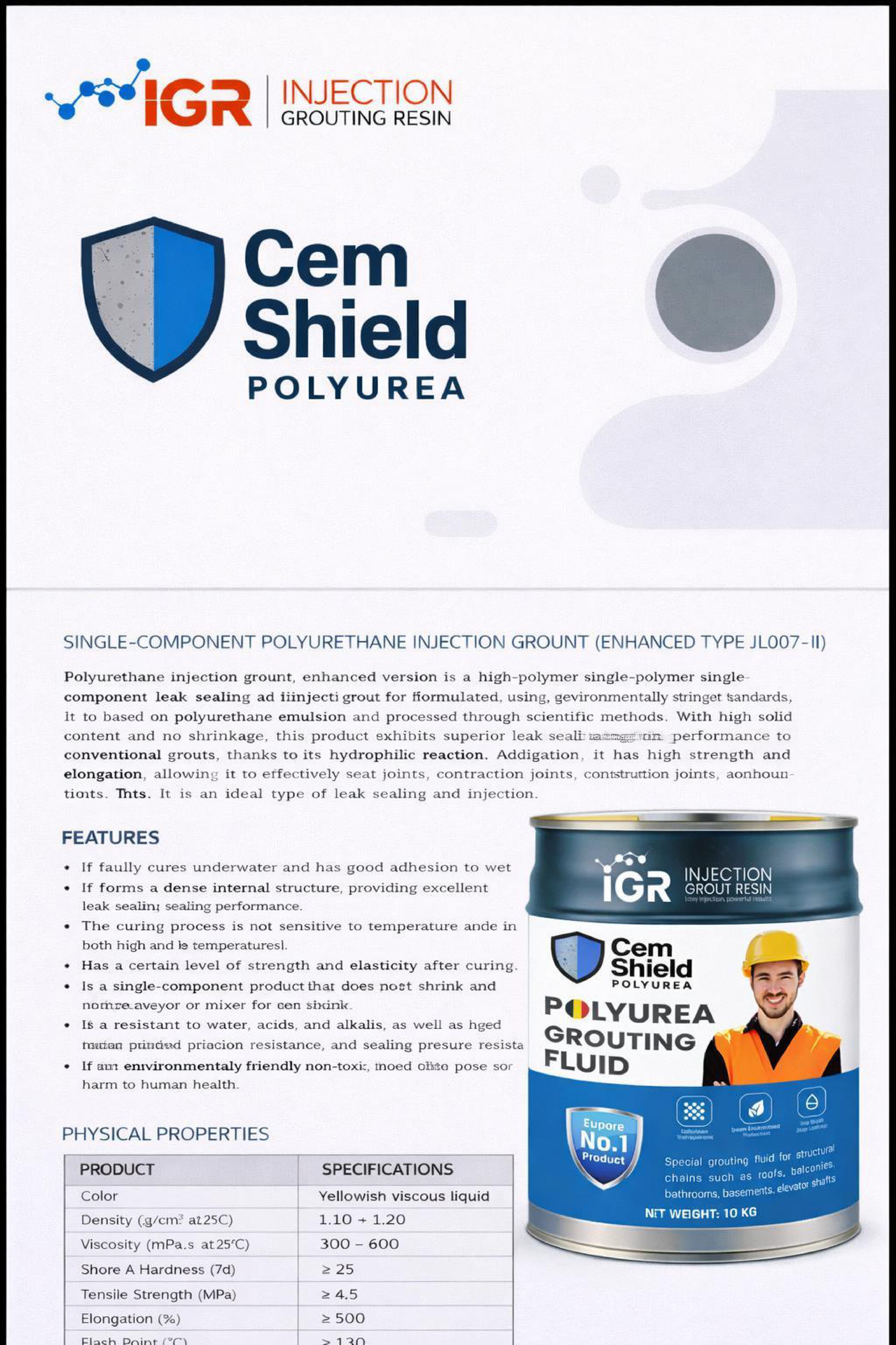 ChemShield Polyurea - detail 1