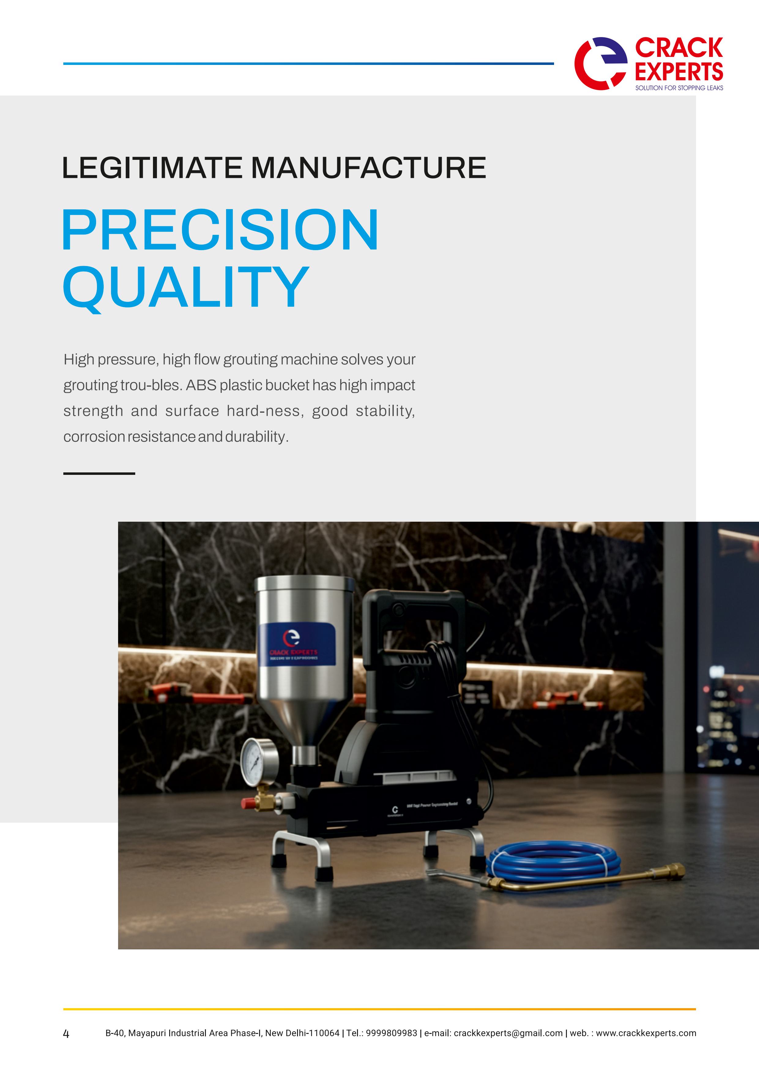 High Pressure Grouting Machine - detail 4