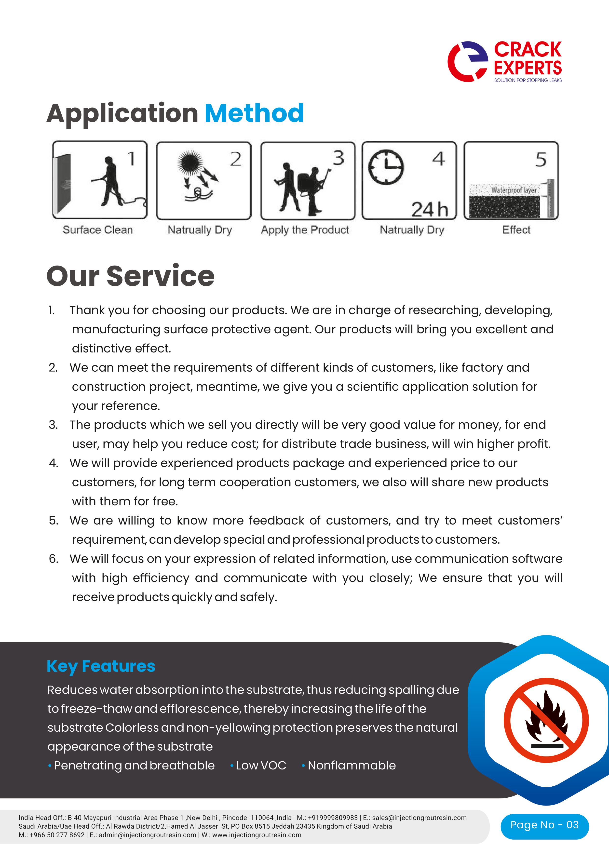 Hydrosil+ Nano Shield - detail 3