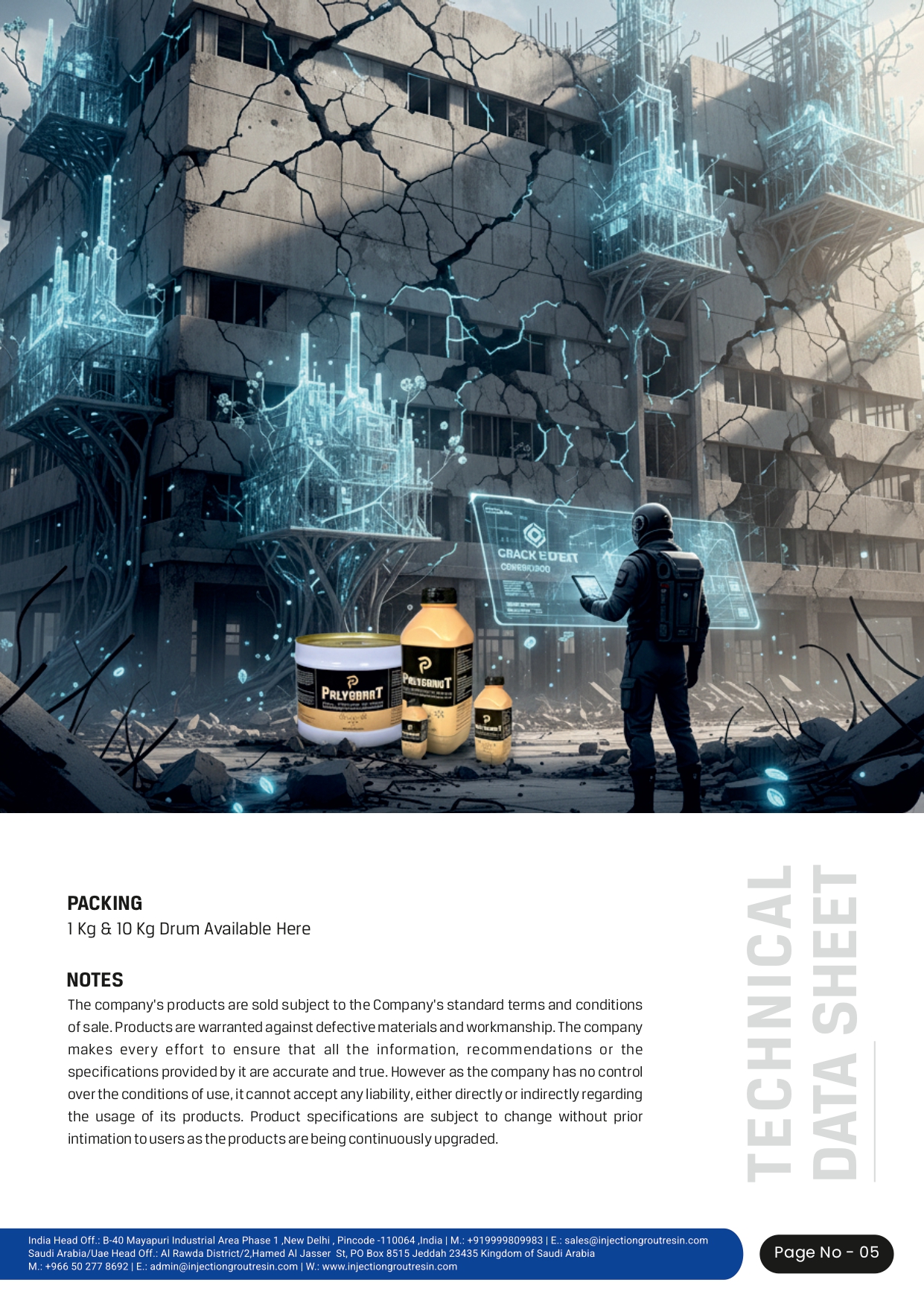 Polygrout - detail 5