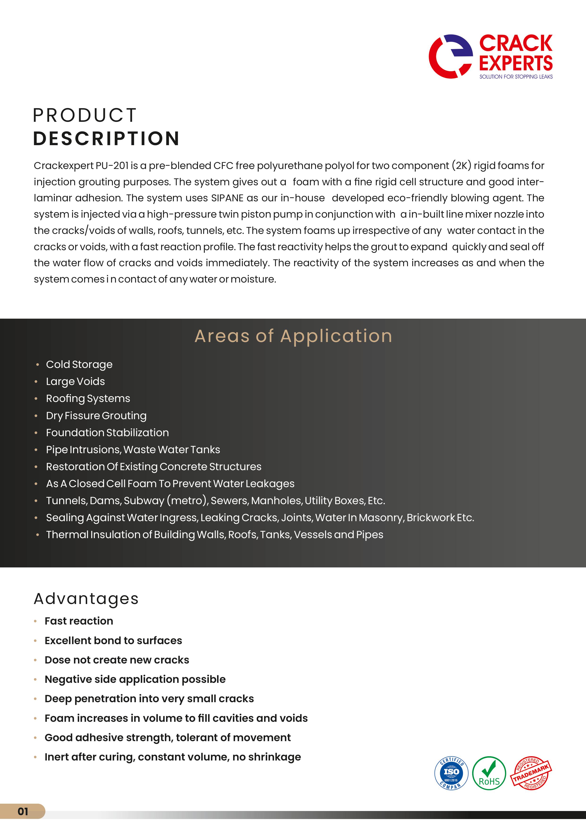 Seal Injection PU-201 - detail 2