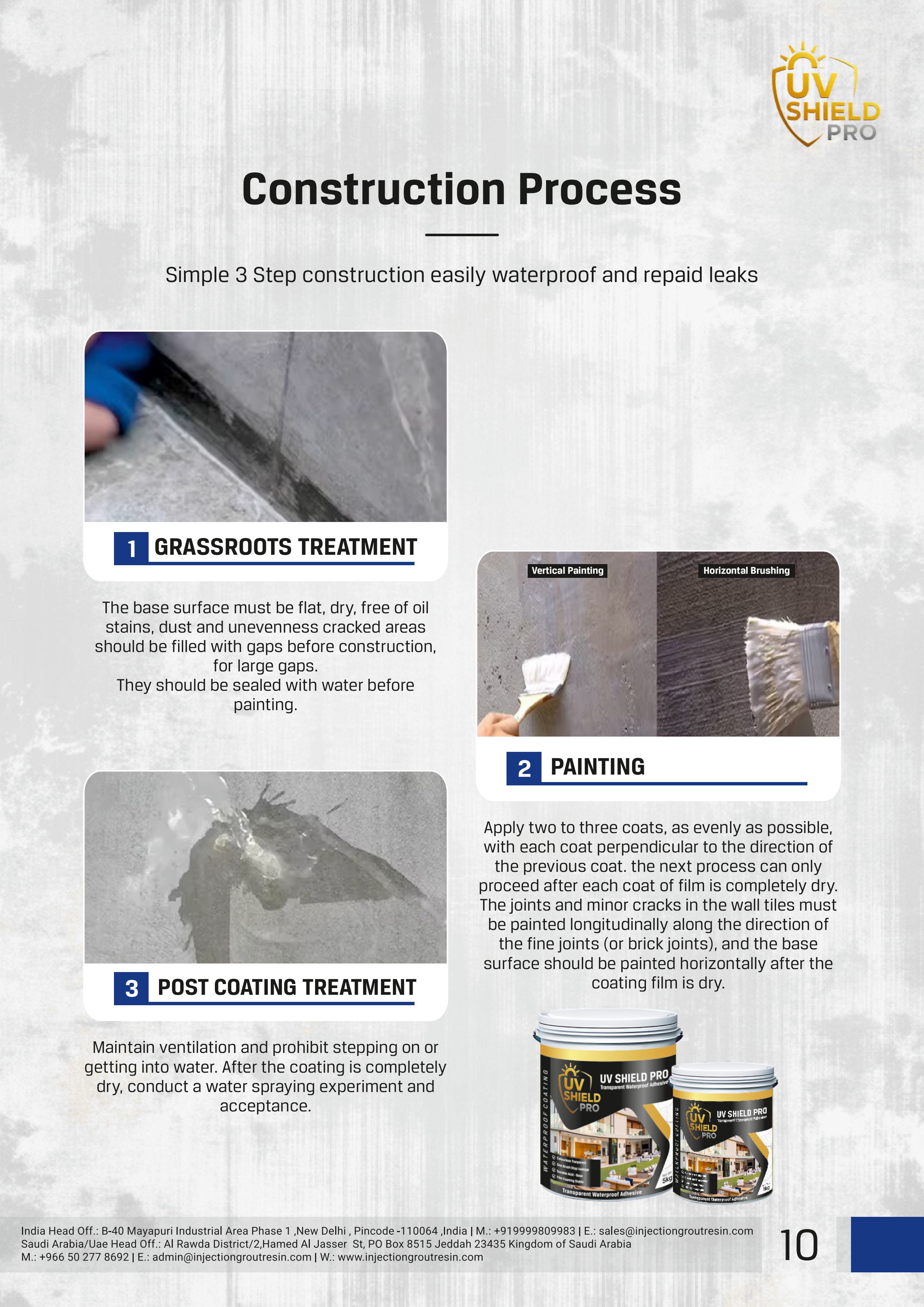 UV Shield Pro Adhesive - detail 12