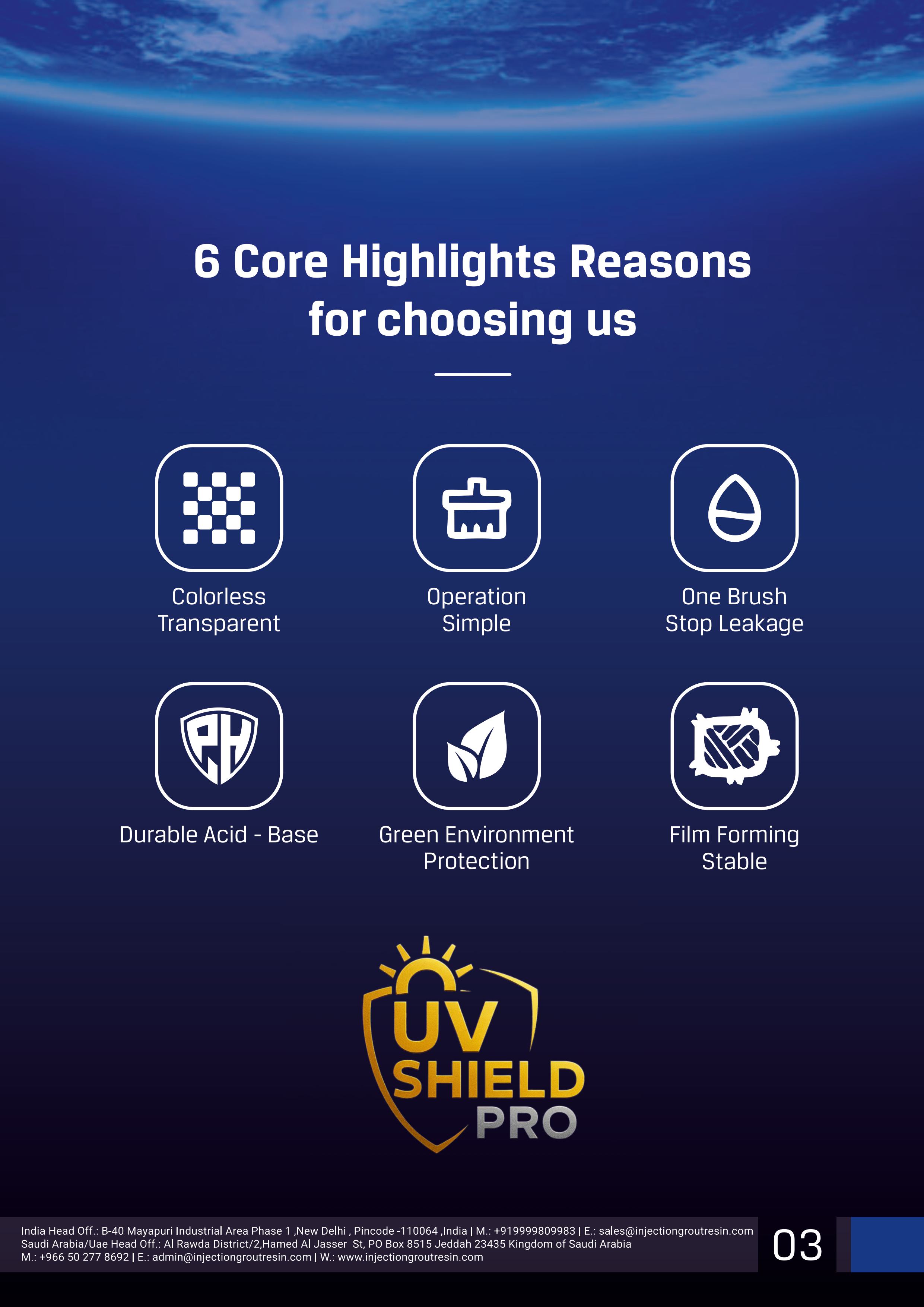 UV Shield Pro Adhesive - detail 4