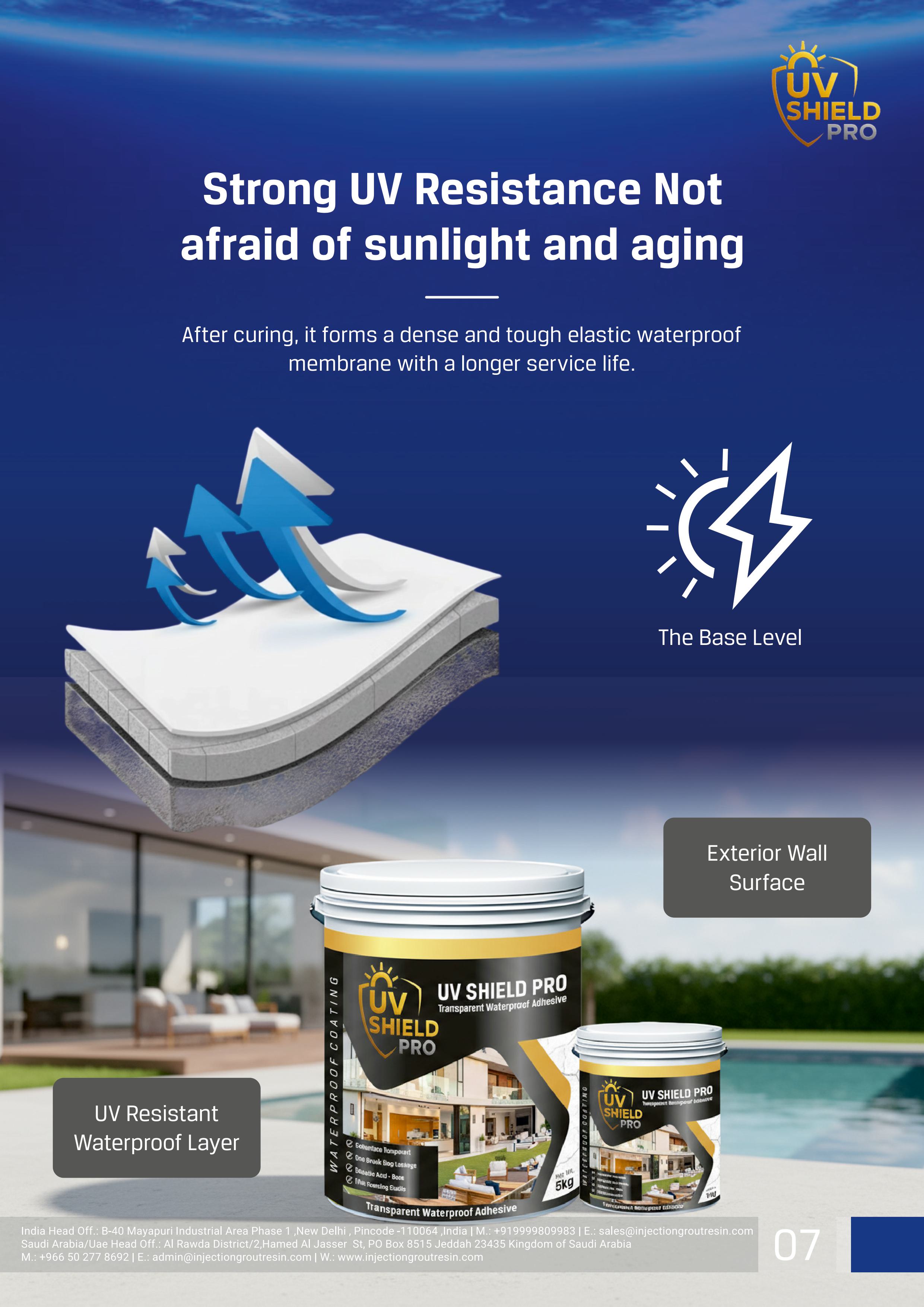 UV Shield Pro Adhesive - detail 7